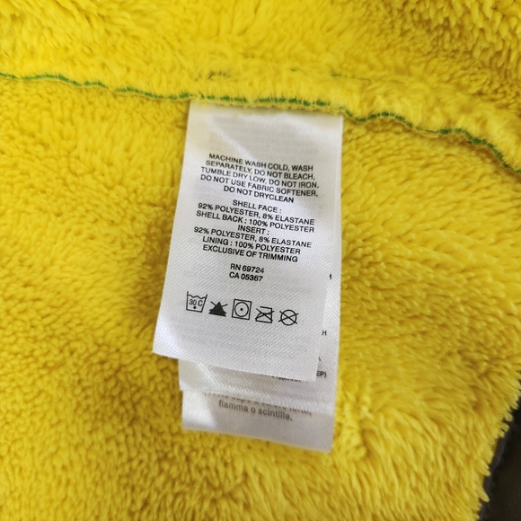 Columbia Collegiate University of Oregon Green Yellow Women's Soft Shell Jacket - Picture 9 of 11